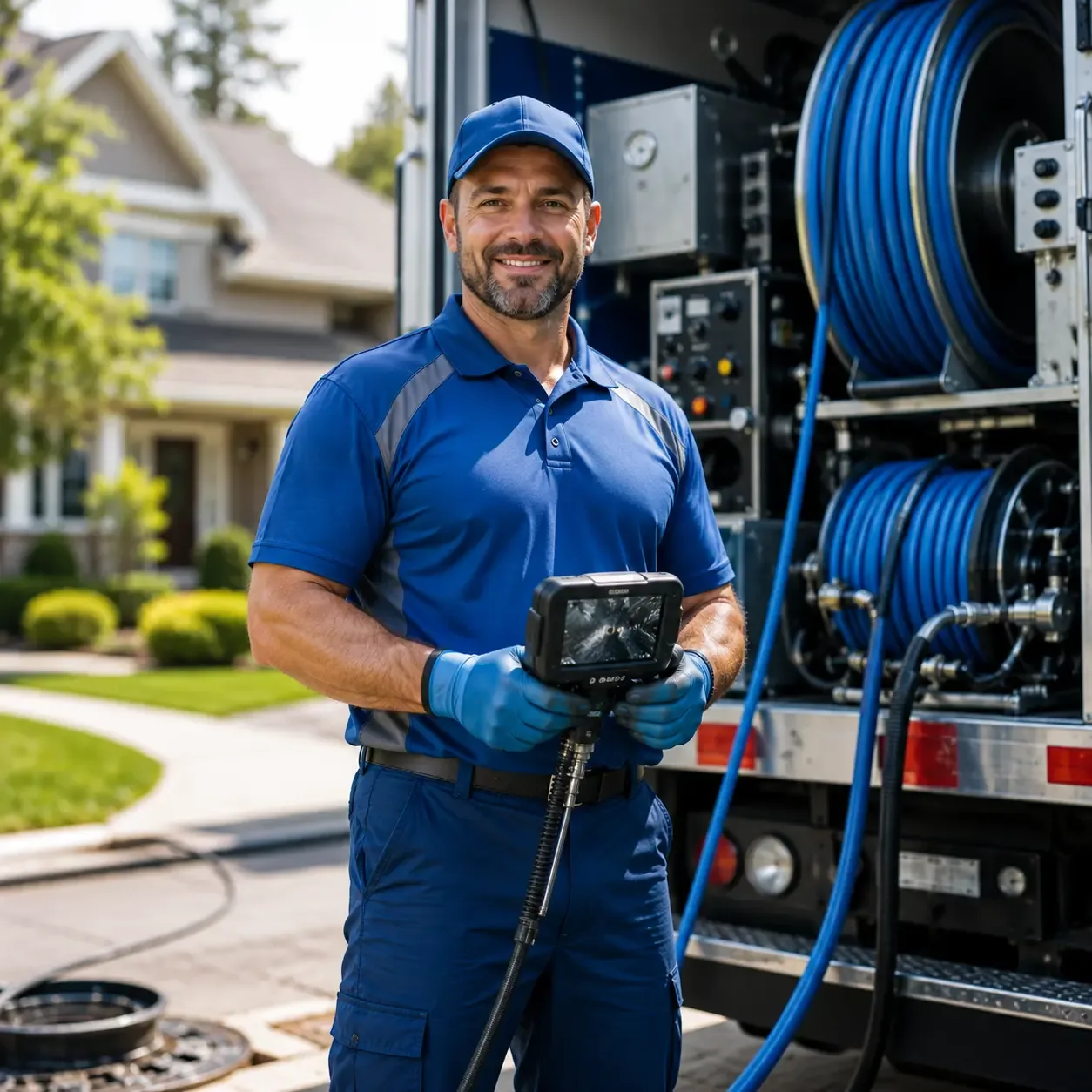 Local outdoor drain cleaning specialists in Sanger, CA
